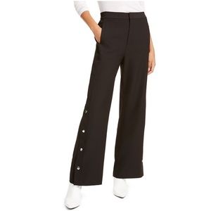 RACHEL Rachel Roy Wide-Leg Rani Pants Black 4 NWT
